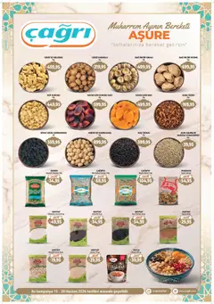 Çağrı Market Çağrı Market - Aşure Katalog 15.06.2026 - Broşürünün önizlemesi