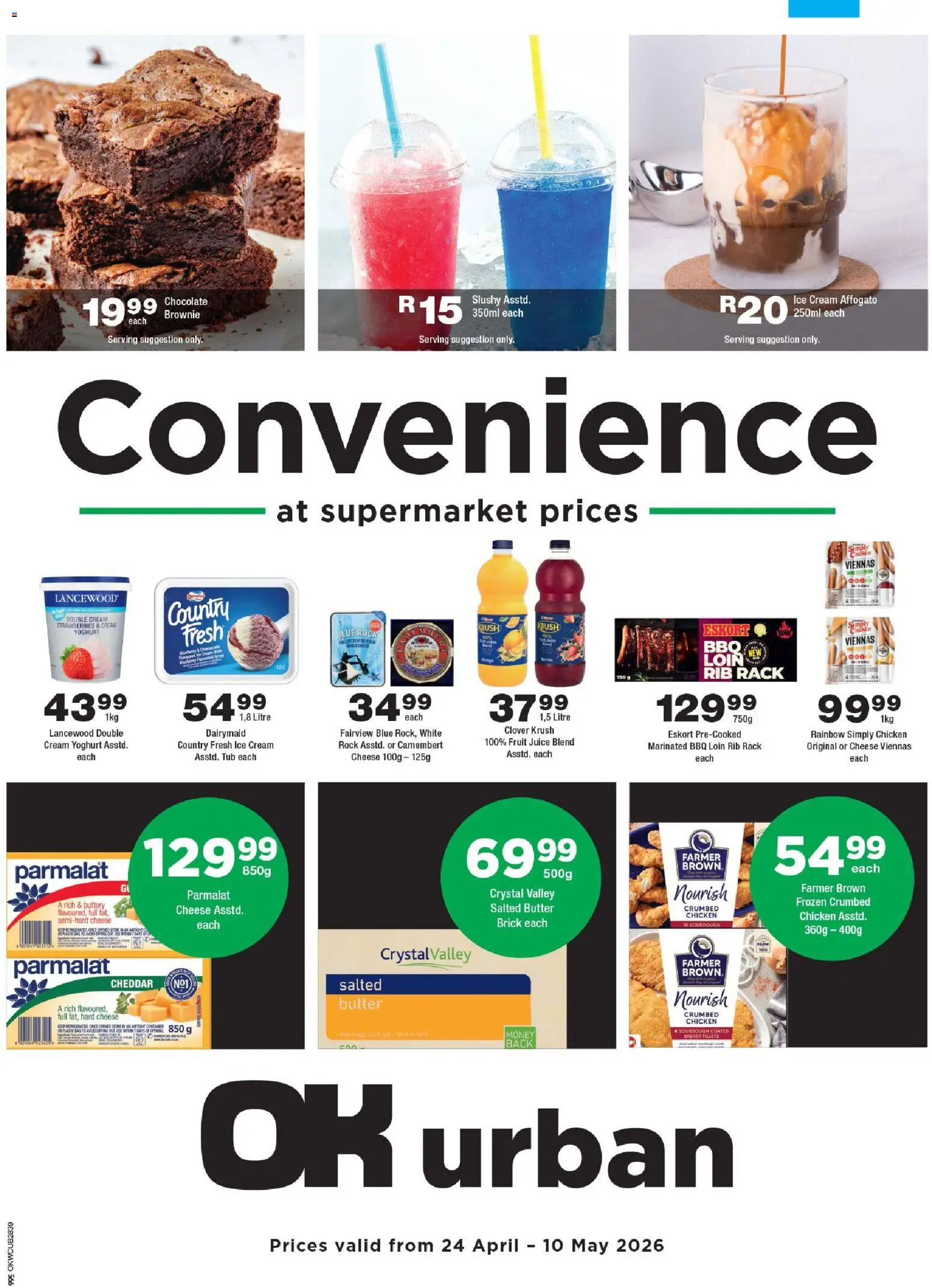 Preview of OK Foods flyer valid from 24/04/2026