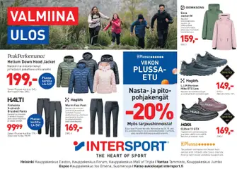 Kaupan Intersport Intersport tarjoukset esikatselu, voimassa 24/10/2026