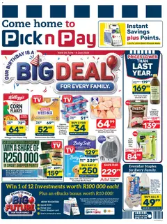 Preview of Pick n Pay flyer valid from 25/06/2026