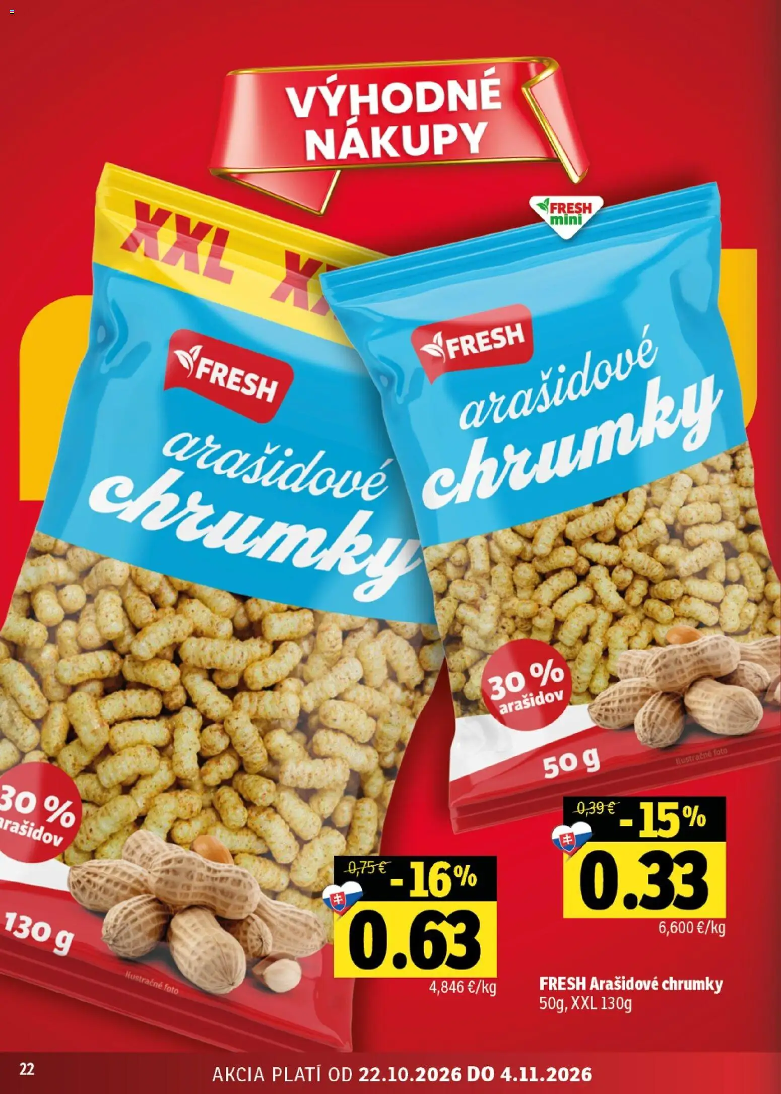 Náhľad Fresh letáku platného od 22.10.2026