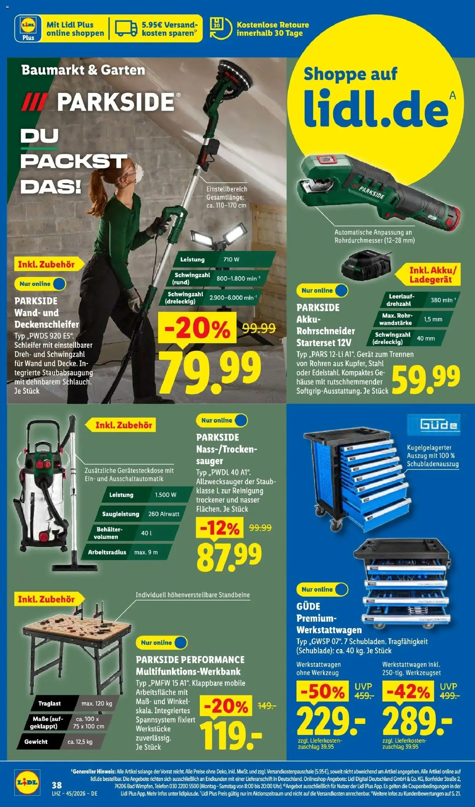 Vorschau von dem Prospekt des Geschäftes Lidl, gültig ab dem 02.11.2026