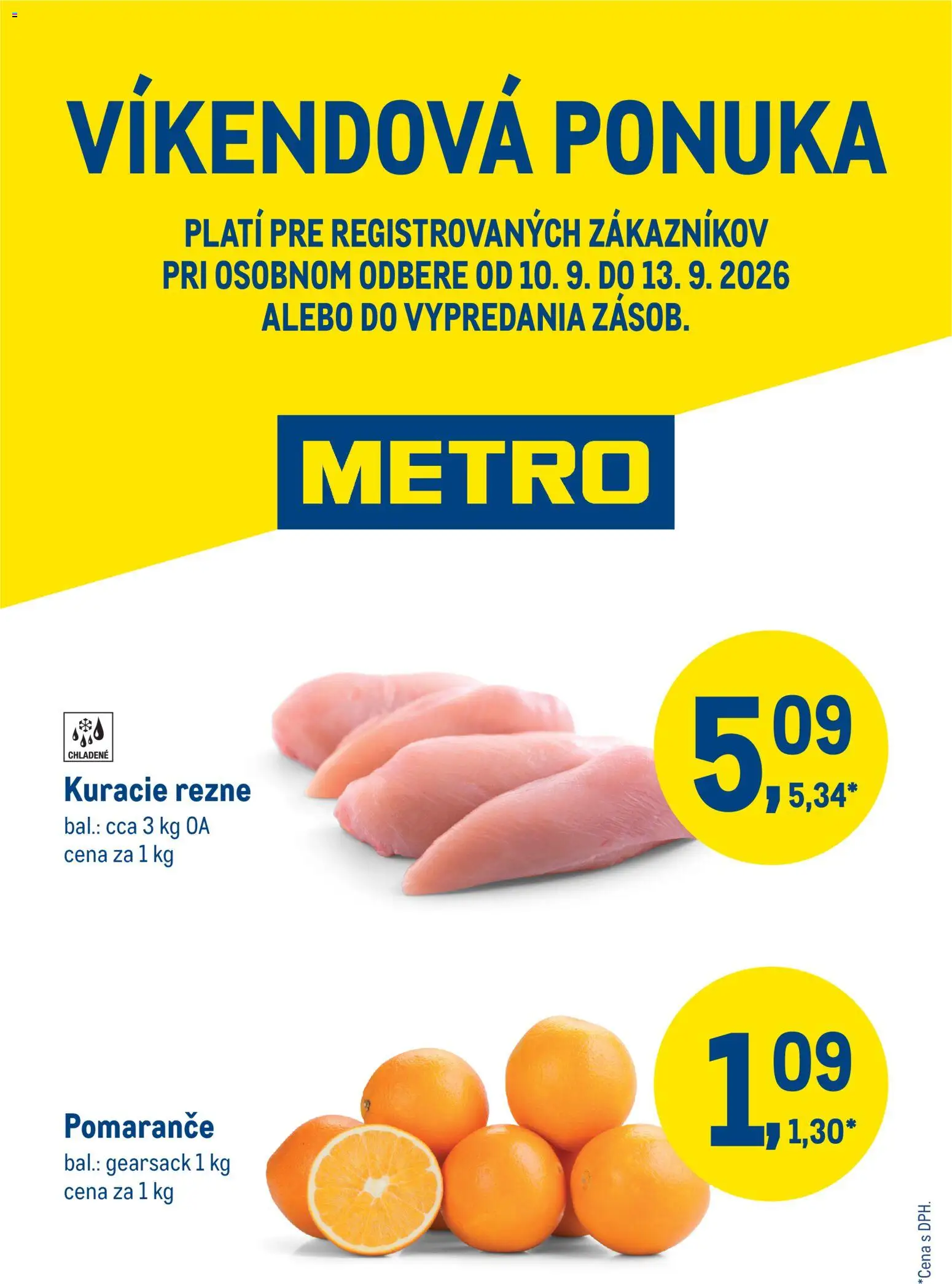 Náhľad Metro letáku platného od 10.09.2026