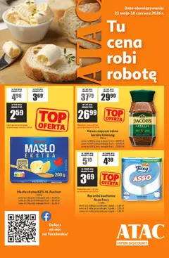 Pogląd gazetki "Auchan gazetka - ATAC Hiper Discount" ze sklepu Auchan ważnej od 21.05.2026