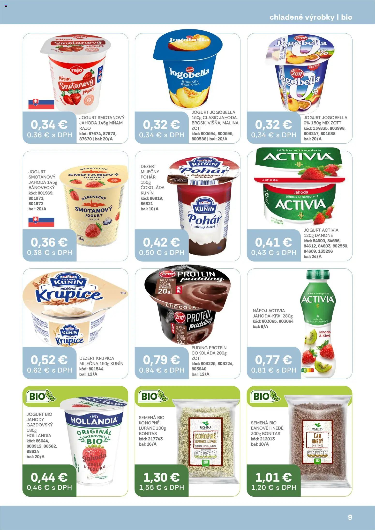 Náhľad Labaš letáku platného od 11.09.2026 - Protein, Čokoláda, Puding, Jahody, Dezert, Krupica, Jogurt, Smotanový jogurt