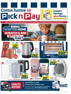 Preview of Pick n Pay flyer valid from 25/05/2026