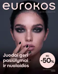 Eurokos parduotuvės leidinio Eurokos leidinys galiojančio nuo 2026.10.29 peržiūra