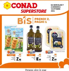 Anteprima dell'opuscolo Conad volantino Superstore Lazio dal negozio Conad valido da 07/10/2026