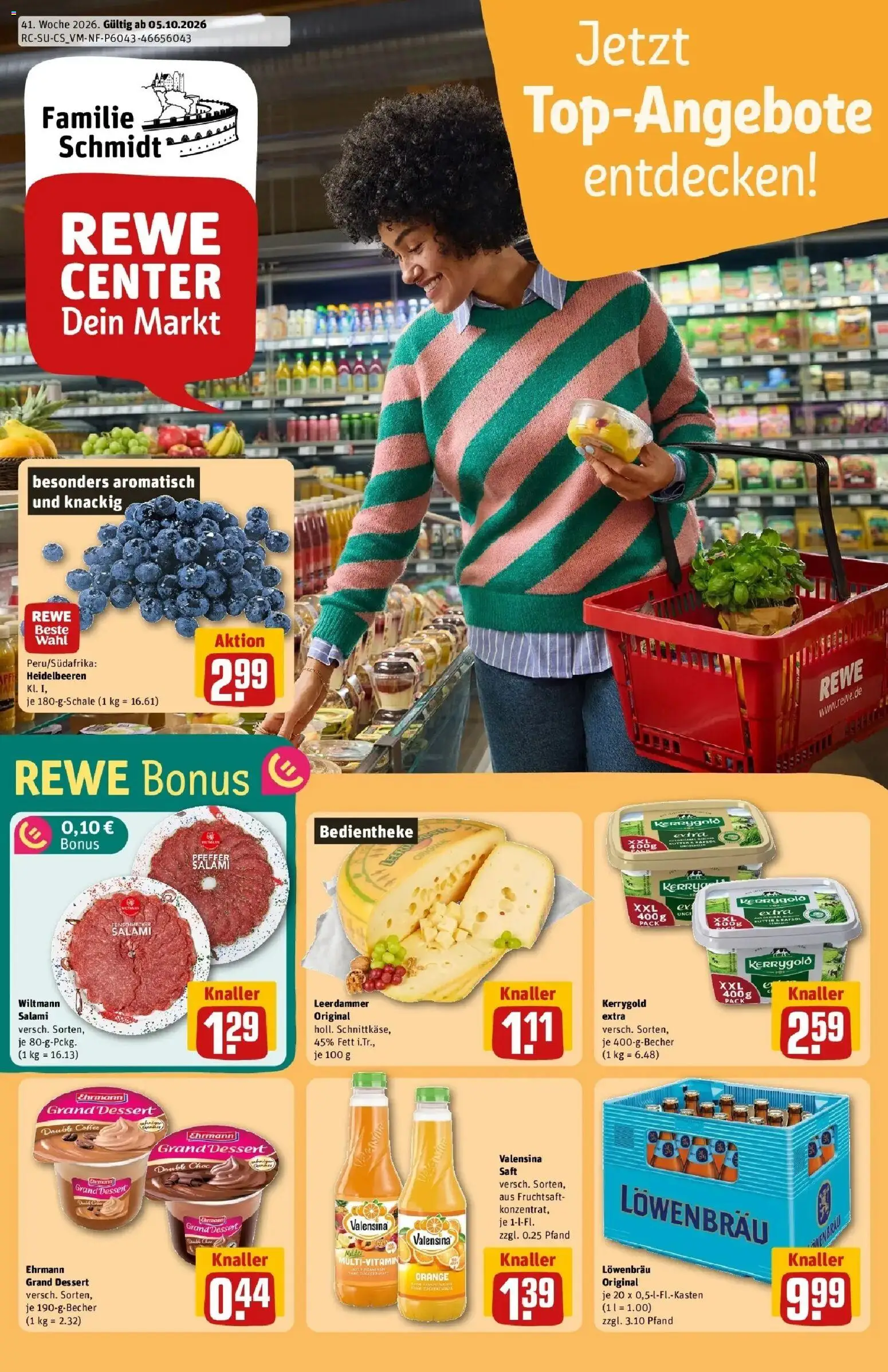 Vorschau von dem Prospekt des Geschäftes Rewe, gültig ab dem 05.10.2026
