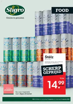 Voorbeeld van Sligro Folder Food van winkel Sligro geldig vanaf 13/08/2026