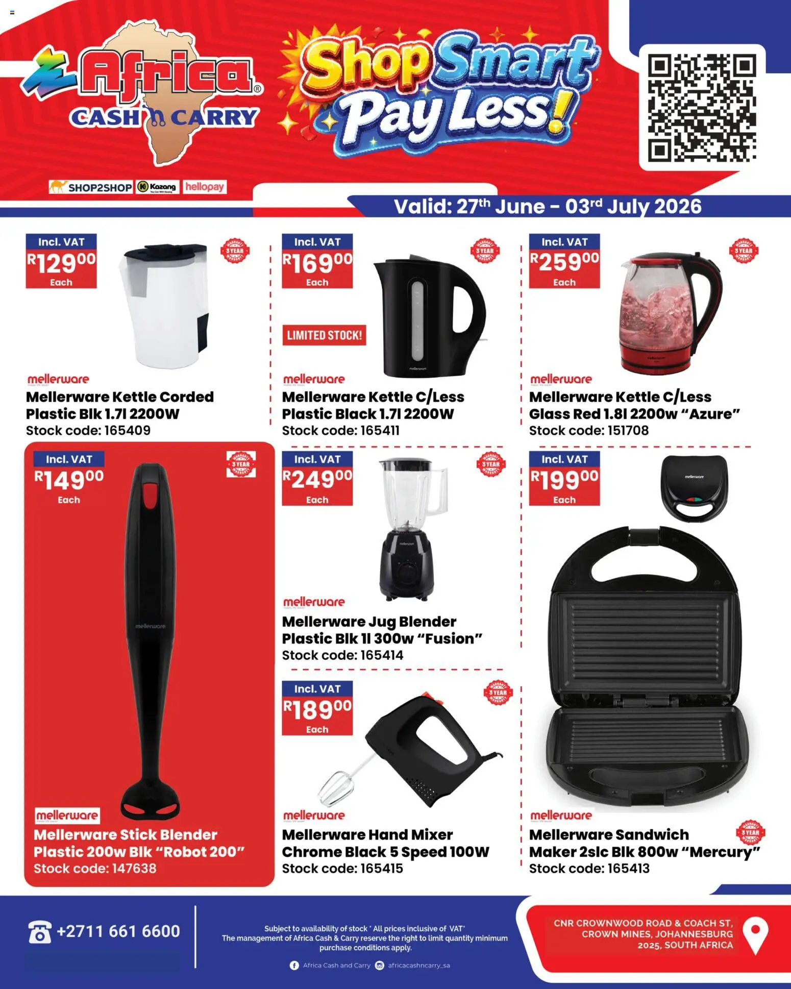 Preview of Africa Cash & Carry flyer valid from 27/06/2026