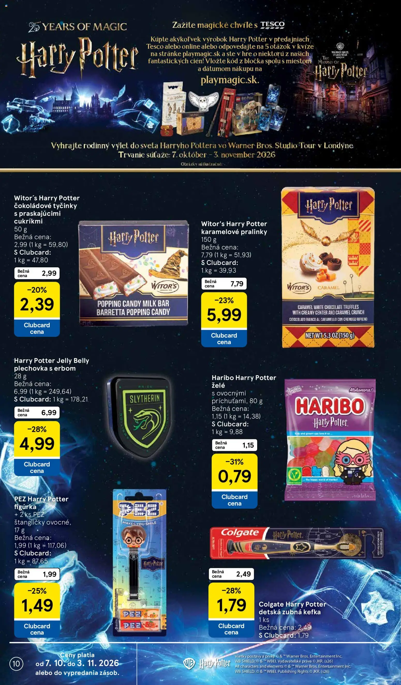 Náhľad Tesco letáku platného od 28.10.2026