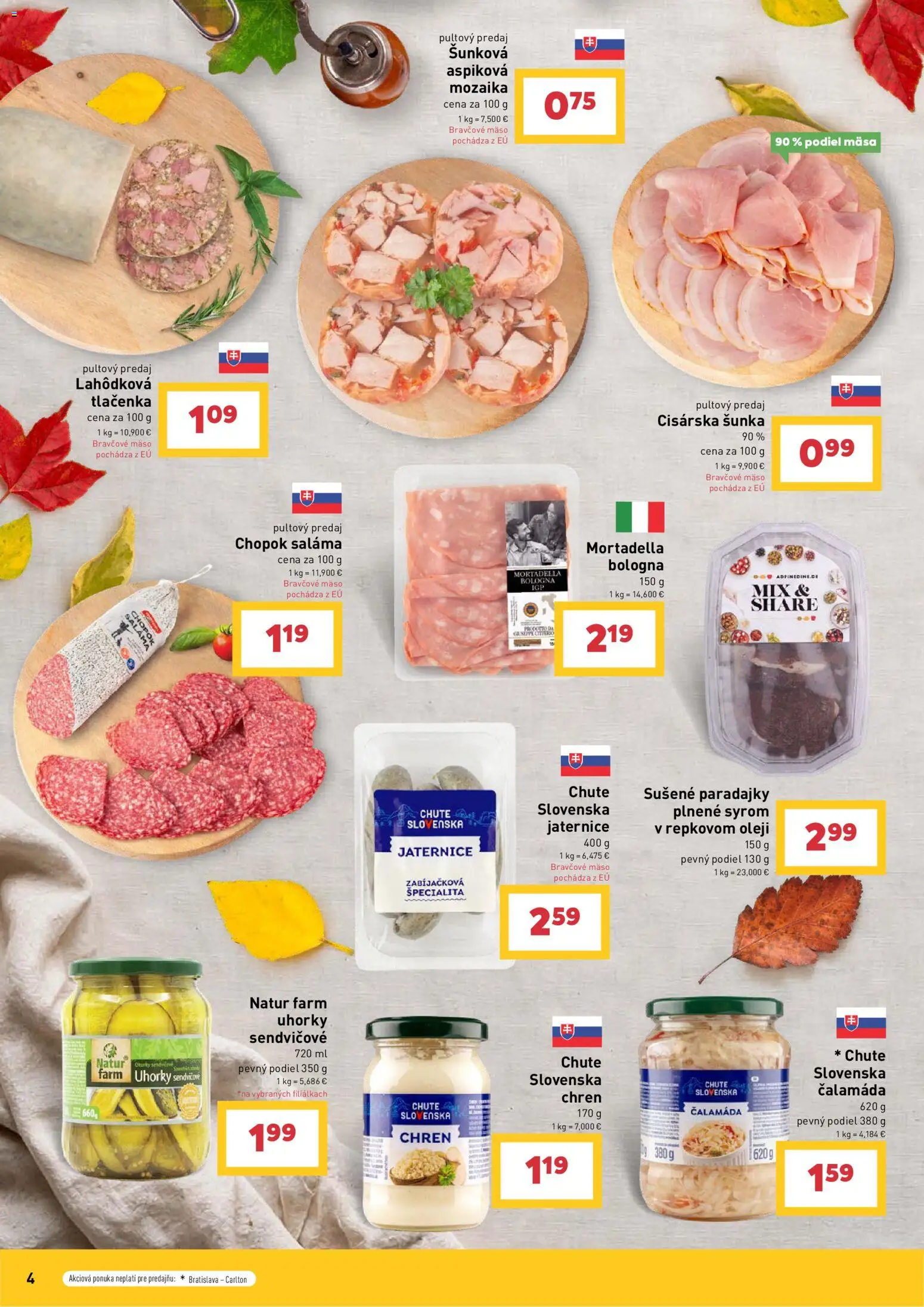 Náhľad Billa letáku platného od 09.09.2026