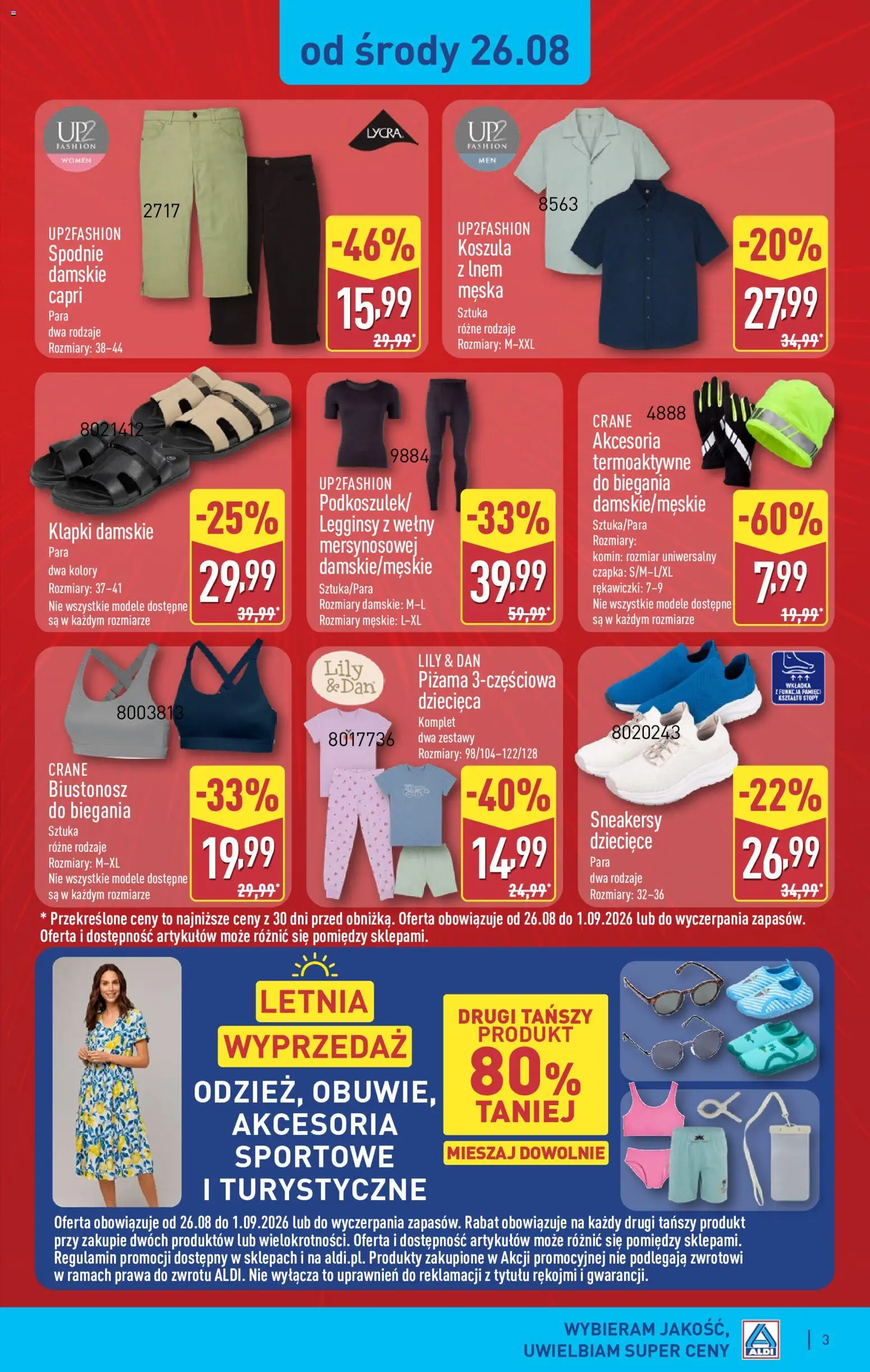 Pogląd gazetki "Aldi gazetka - Hity od Środy i od Soboty" ze sklepu Aldi ważnej od 26.08.2026