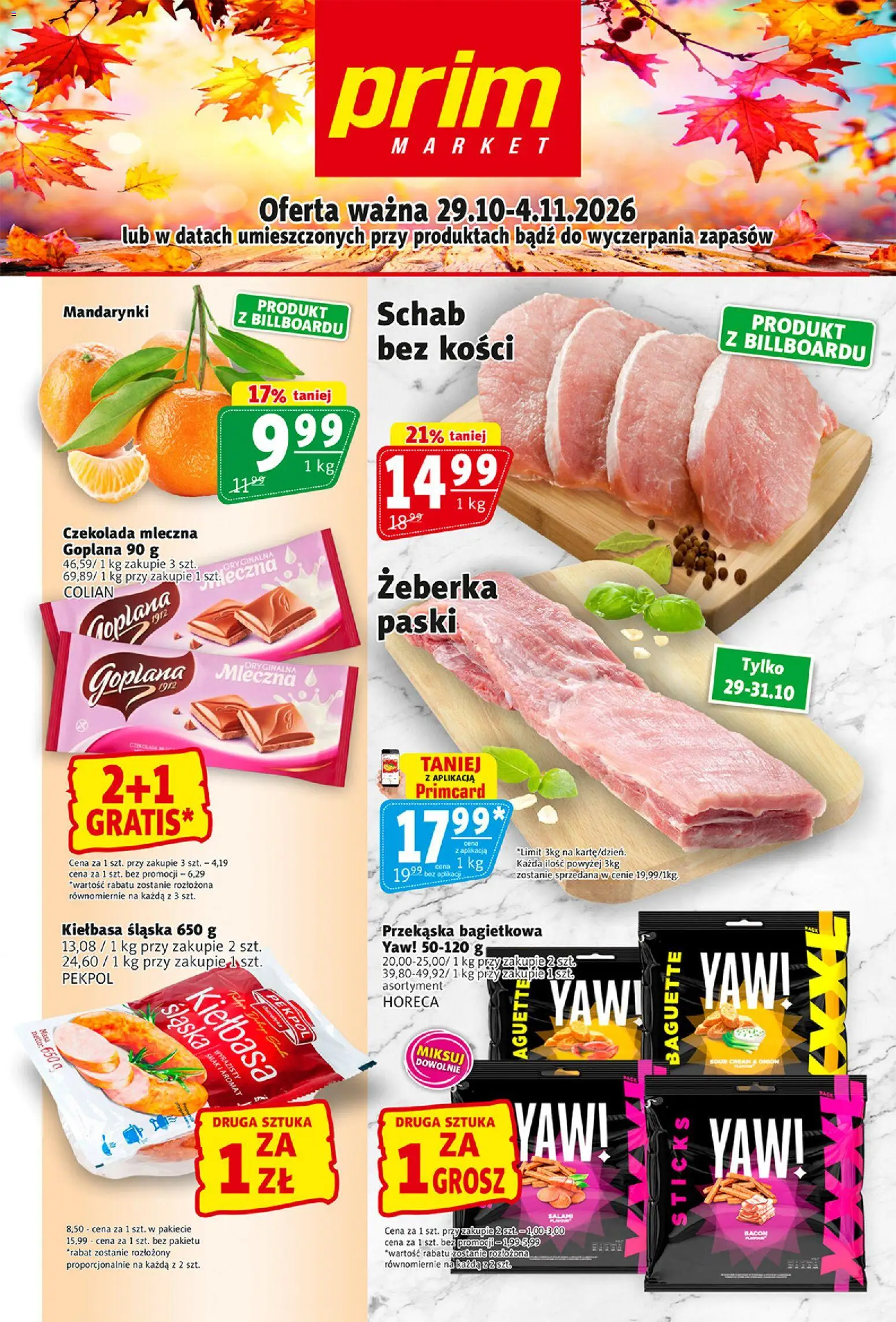 Pogląd gazetki "Prim Market gazetka" ze sklepu Prim Market ważnej od 29.10.2026