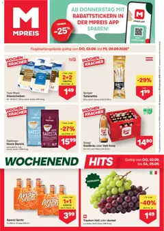 Vorschau der Angebote: MPREIS MPREIS Flugblatt gültig ab 03.09.2026