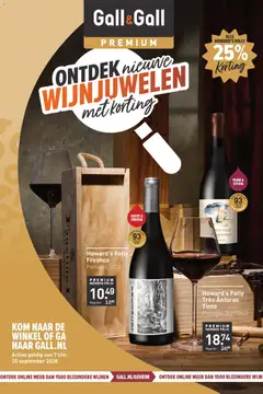 Voorbeeld van Gall en Gall folder van winkel Gall en Gall geldig vanaf 07-09-2026