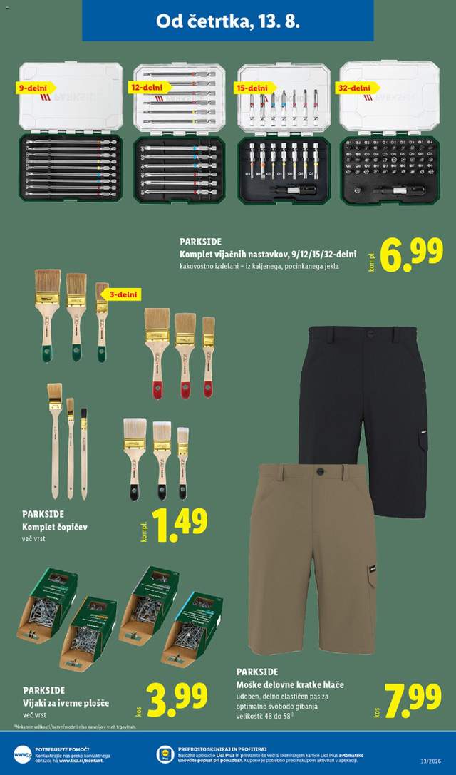 Novi Lidl katalog od 13.08.