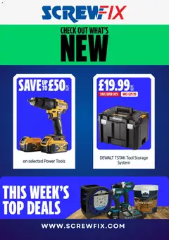 Preview of Screwfix Screwfix catalogue valid from 19/08/2026