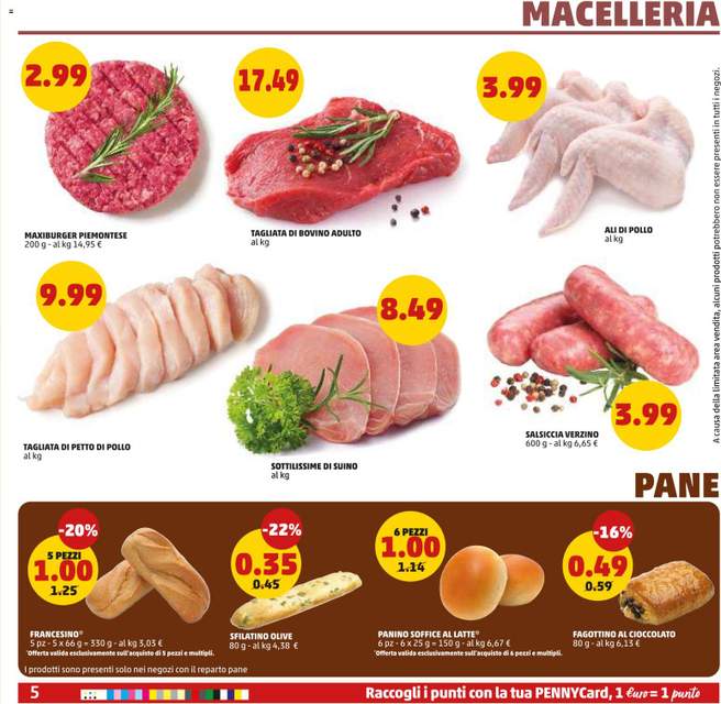 Nuovo volantino PENNY dal 08/10