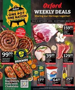 Preview of Oxford Freshmarket flyer valid from 23/09/2026