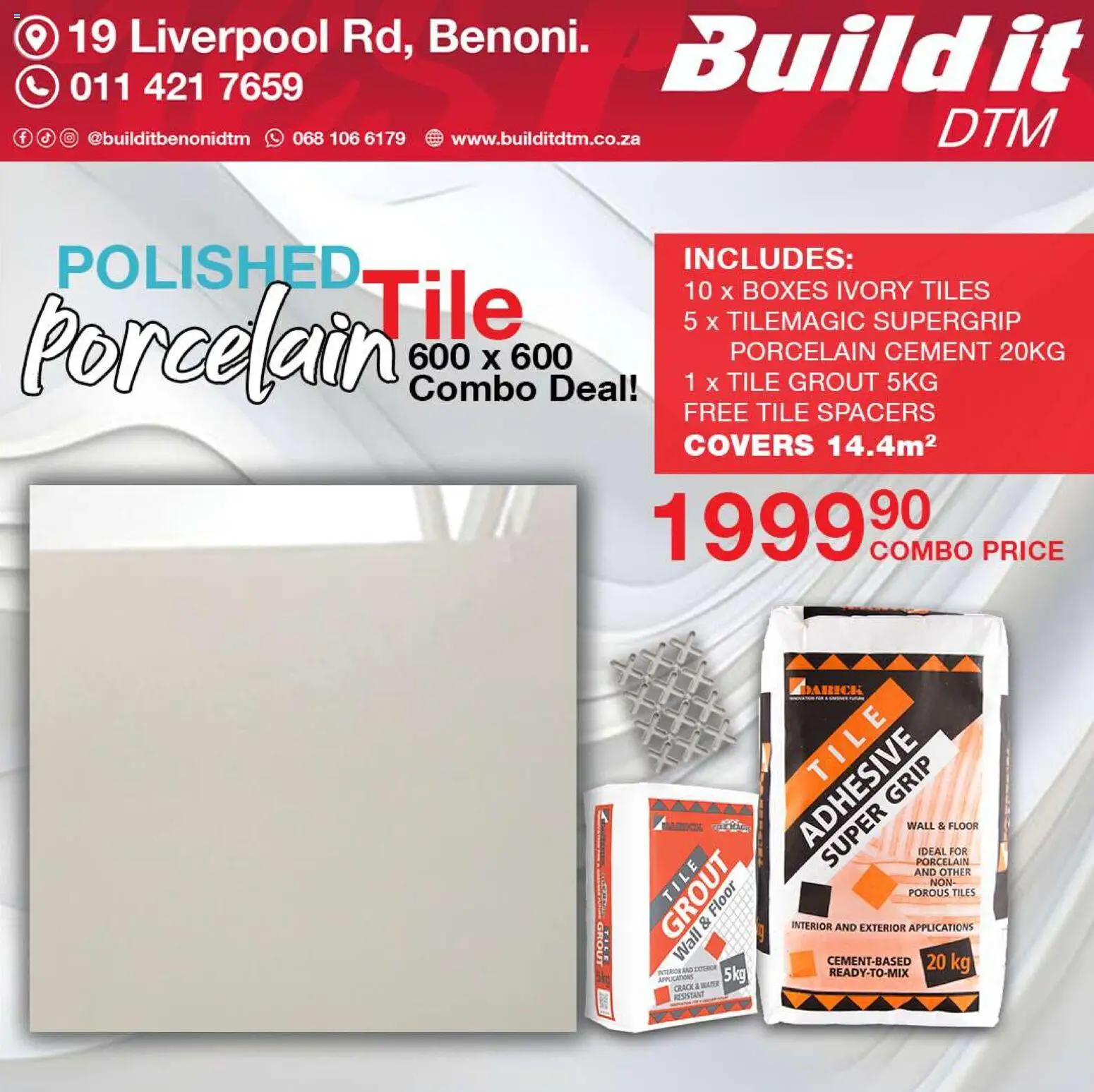 Build It Tile Combo Deals! from from Thursday 19/03/2026