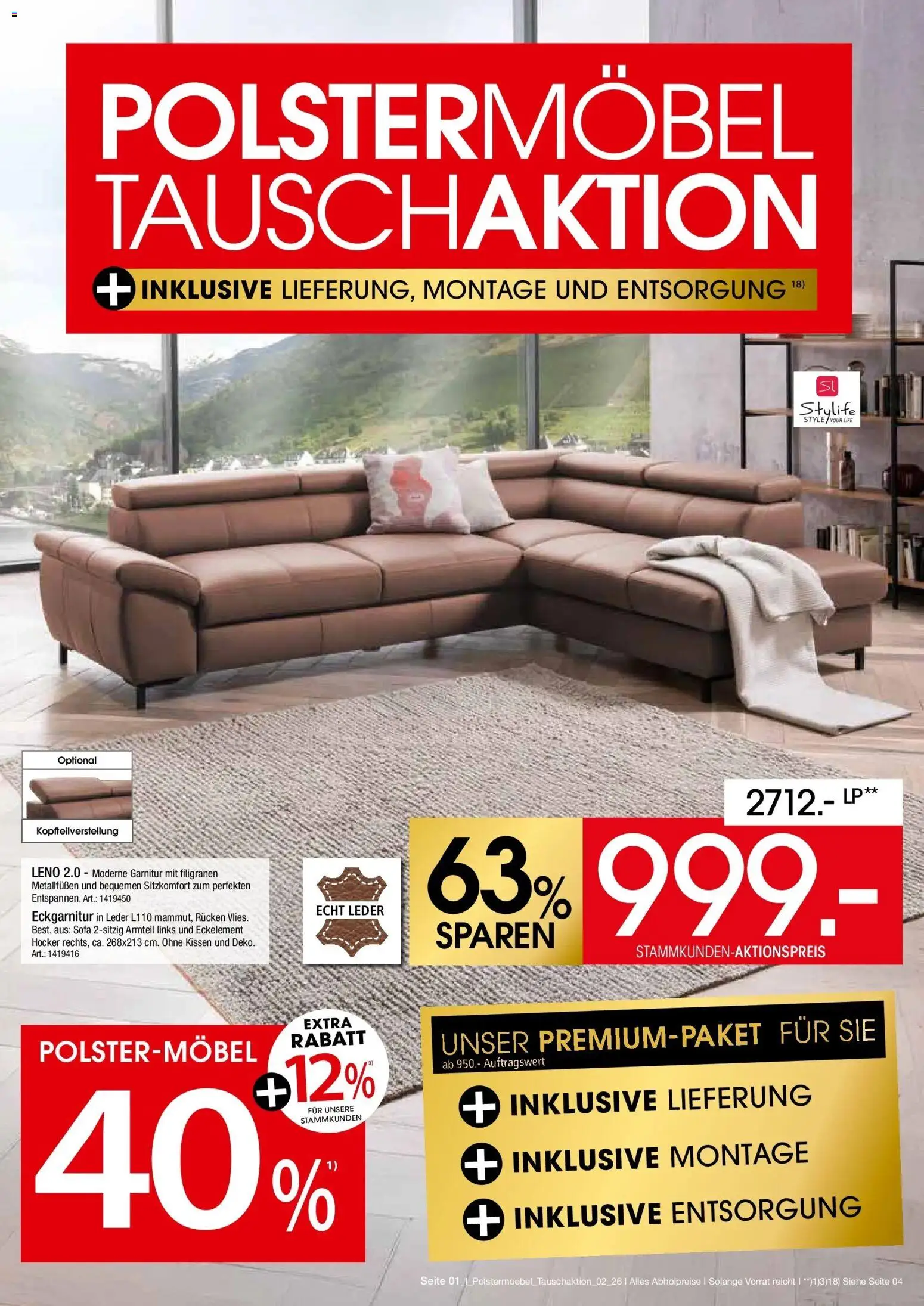 Vorschau von dem Prospekt des Geschäftes Zurbrüggen, gültig ab dem 17.04.2026