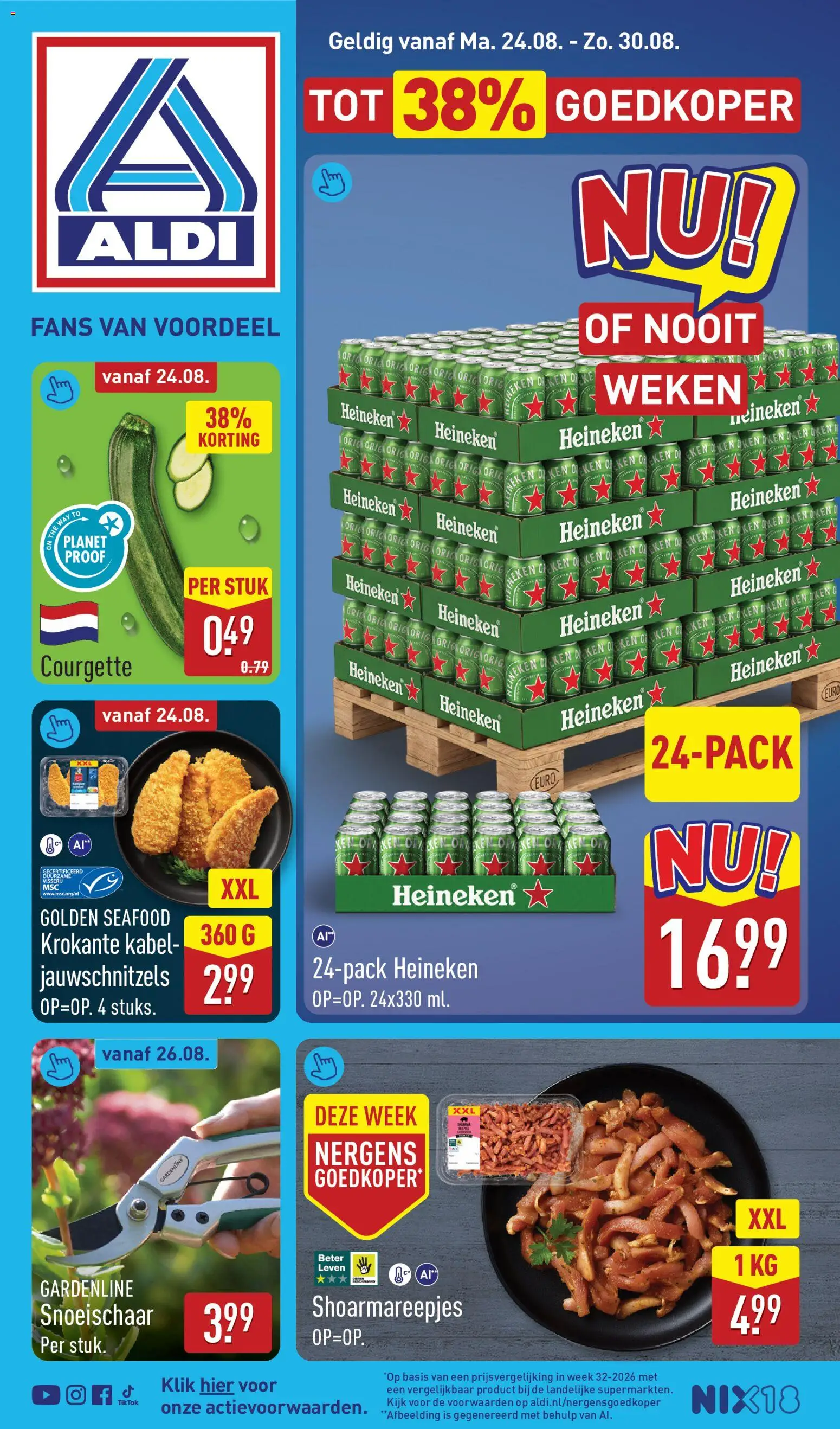 Voorbeeld van Aldi folder week 35 van winkel Aldi geldig vanaf 24-08-2026