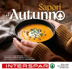 Anteprima dell'opuscolo Interspar volantino Sapori d'Autunno dal negozio Interspar valido da 12/10/2026