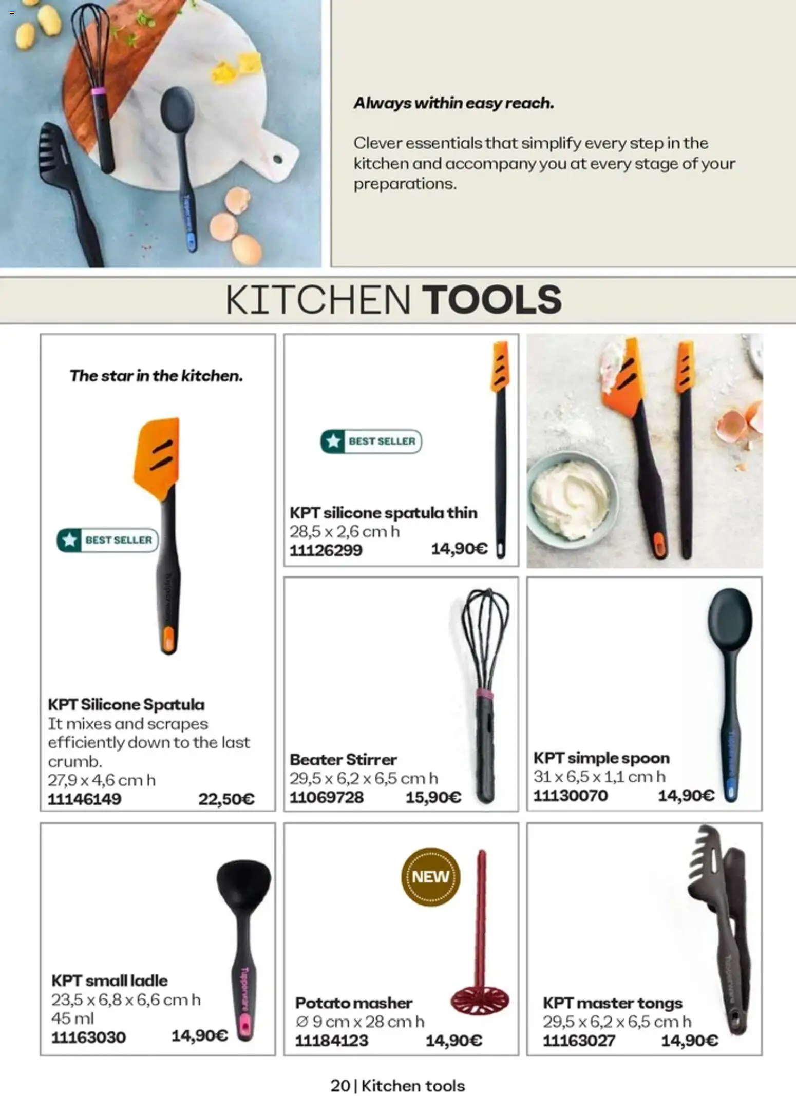 Prévisualisation de Catalogue Tupperware Hiver du magasin Tupperware formulaire valide 01/11/2026