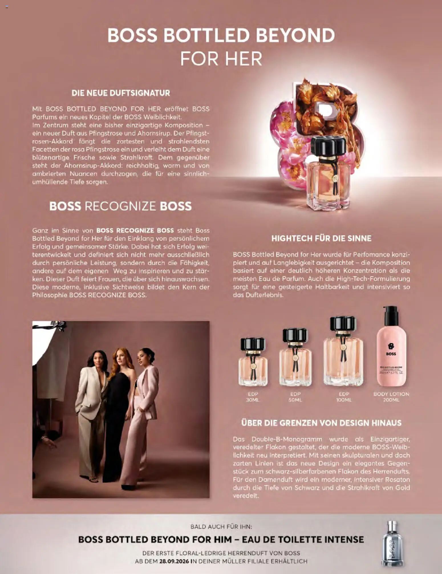 Vorschau von dem Prospekt des Geschäftes Müller, gültig ab dem 01.09.2026 - Toilette, Eau de Toilette, Duft, Body Lotion