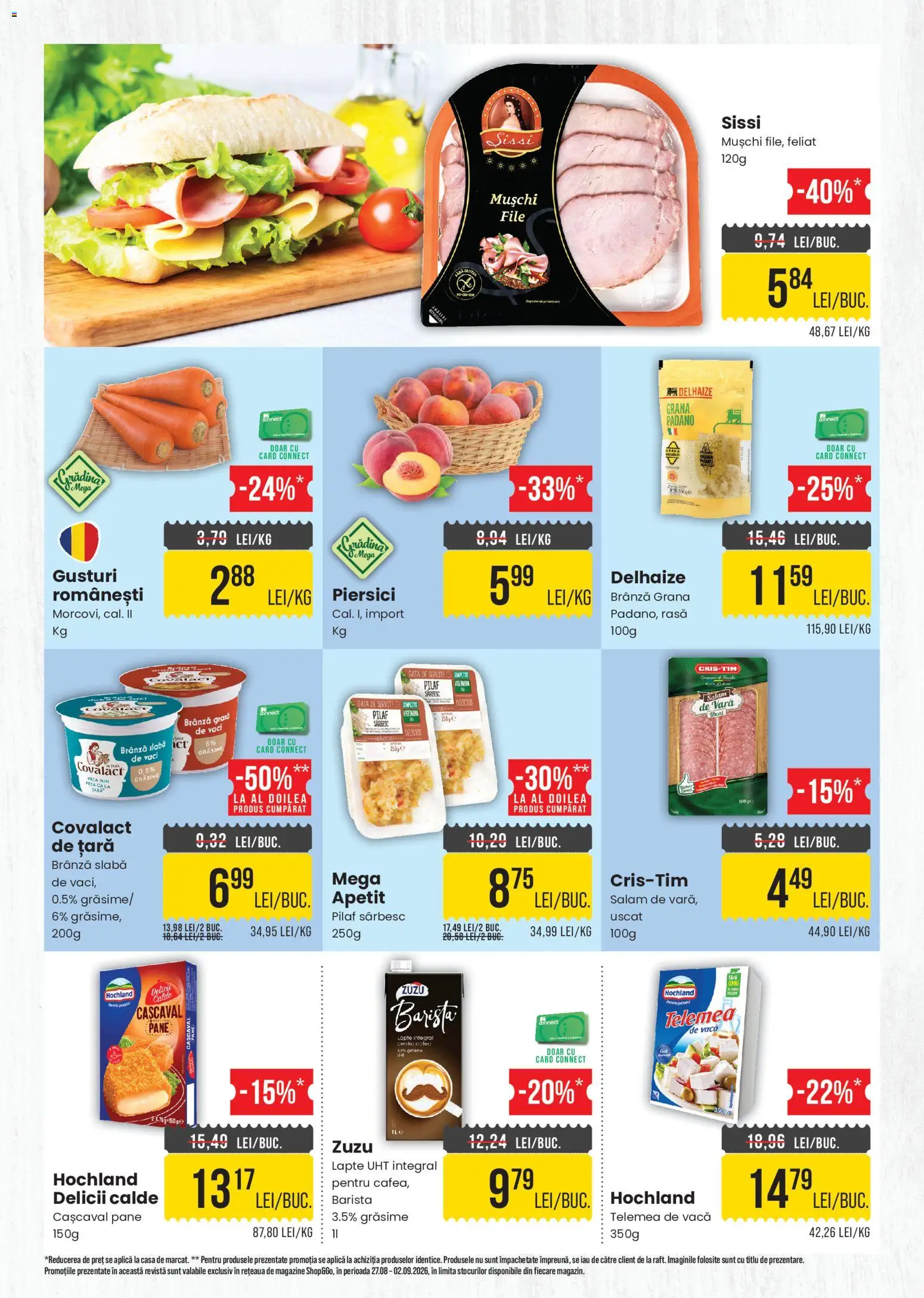 Previzualizarea de cataloage: Mega Image Mega Image Catalog Shop&Go valabil de la 27.08.2026