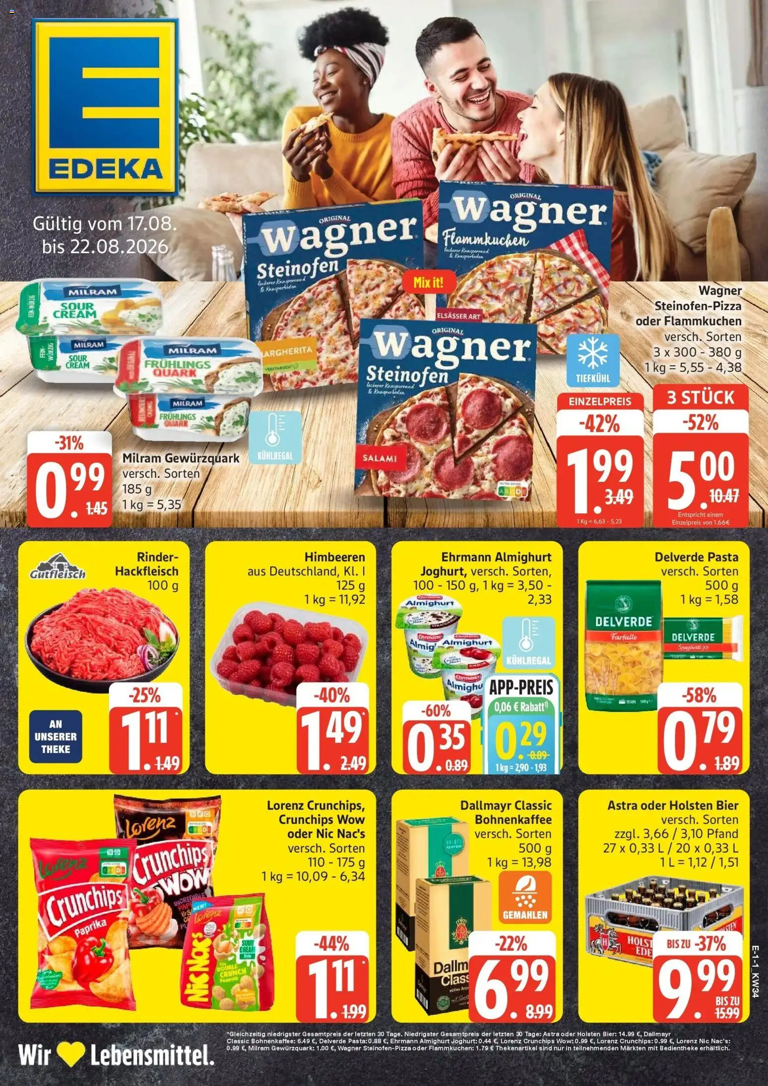 Vorschau von dem Prospekt des Geschäftes Edeka, gültig ab dem 17.08.2026