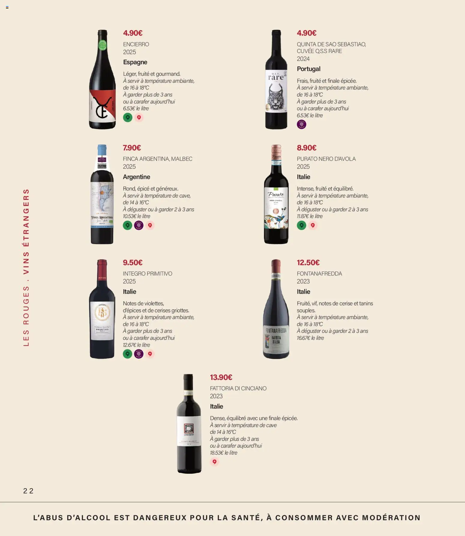 Prévisualisation de Monoprix - Guide foire aux vins du magasin Monoprix formulaire valide 11/09/2026 - Cerises, Cerise