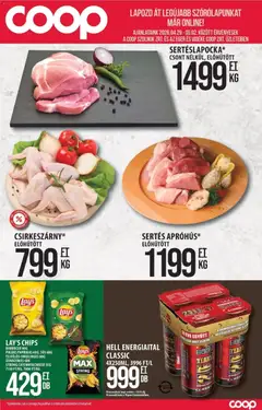 COOP Szolnok - COOP Szolnok akciós újság Szákszend megtekintése, amely érvényes 2026.04.29.-től