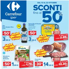 Anteprima dell'opuscolo Carrefour volantino Iper dal negozio Carrefour valido da 13/10/2026