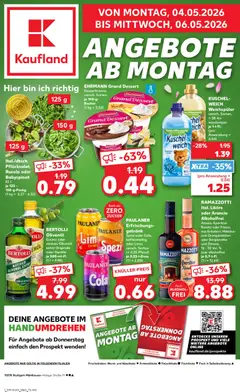 Vorschau von dem Prospekt des Geschäftes Kaufland, gültig ab dem 04.05.2026