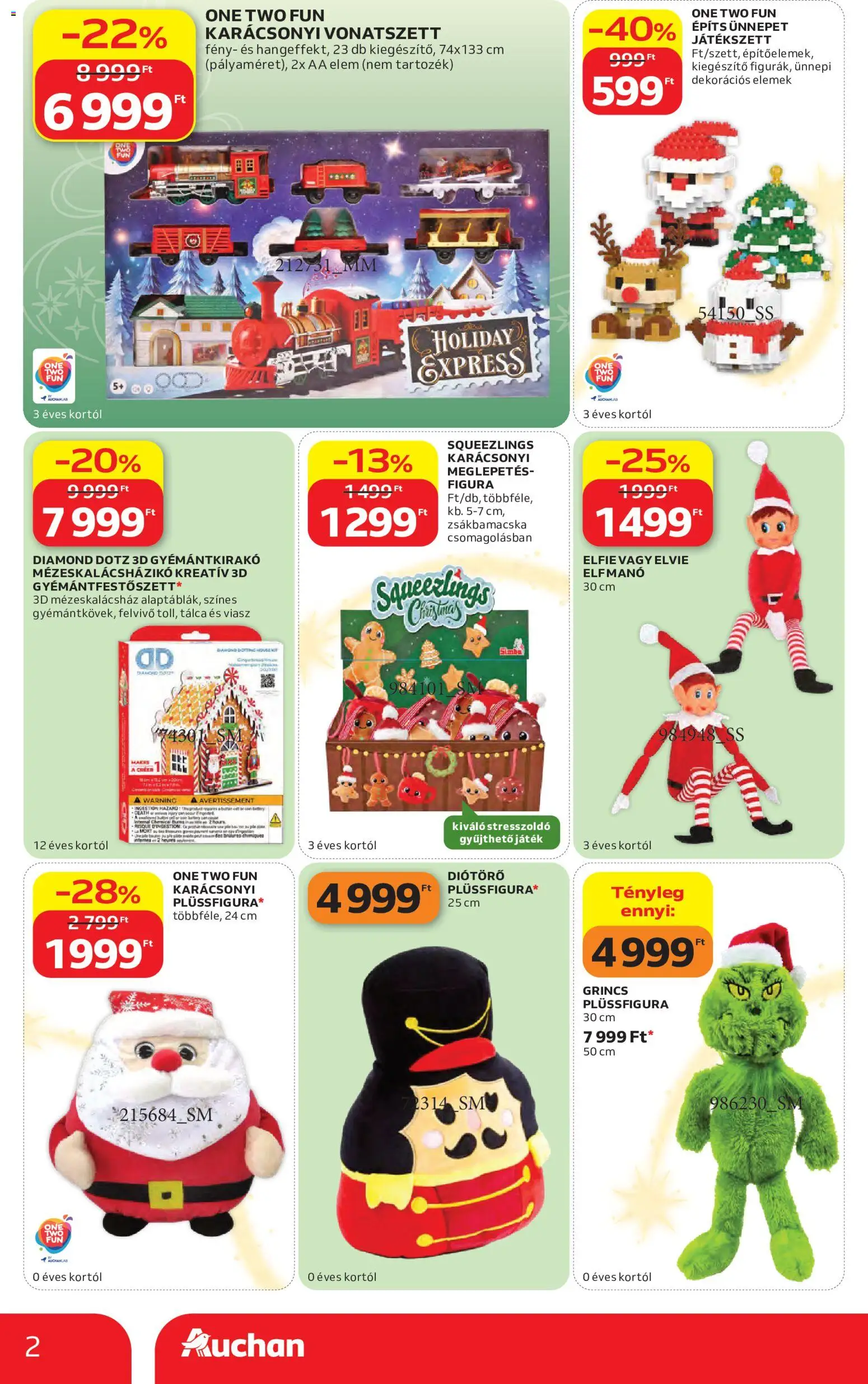 Auchan - Auchan Karácsonyi ajánlataink megtekintése, amely érvényes 2026.10.22.-től - Játék, Mézeskalács, Elem, Tálca