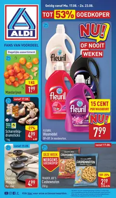 Voorbeeld van Aldi folder week 34 van winkel Aldi geldig vanaf 17-08-2026