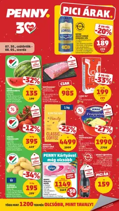 PENNY - PENNY akciós újság megtekintése, amely érvényes 2026.07.30.-től