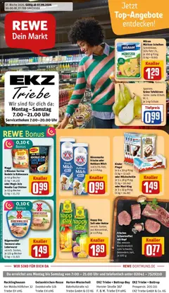 Vorschau von dem Prospekt des Geschäftes Rewe, gültig ab dem 07.09.2026