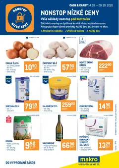 Náhled nabídky: Makro Makro leták - Nonstop nízké ceny platný od 14.10.2026