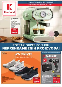 Pregled letka Rijeka Zamet trgovine Kaufland vrijedi od 12.08.2026