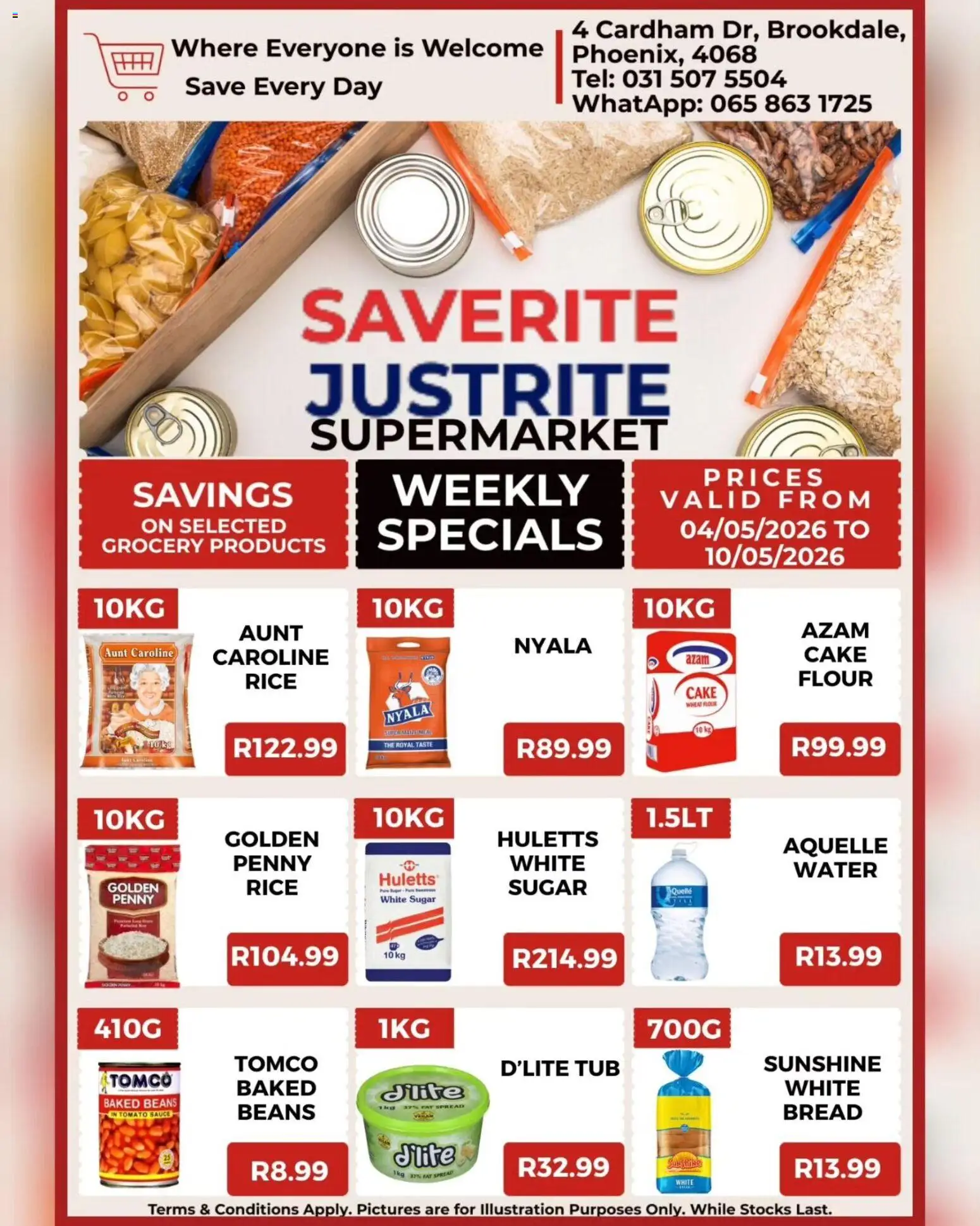 Preview of Saverite flyer valid from 04/05/2026