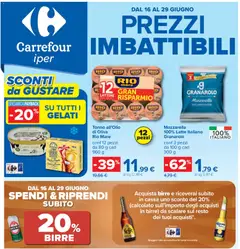 Anteprima dell'opuscolo Carrefour volantino Iper - Roma dal negozio Carrefour valido da 16/06/2026
