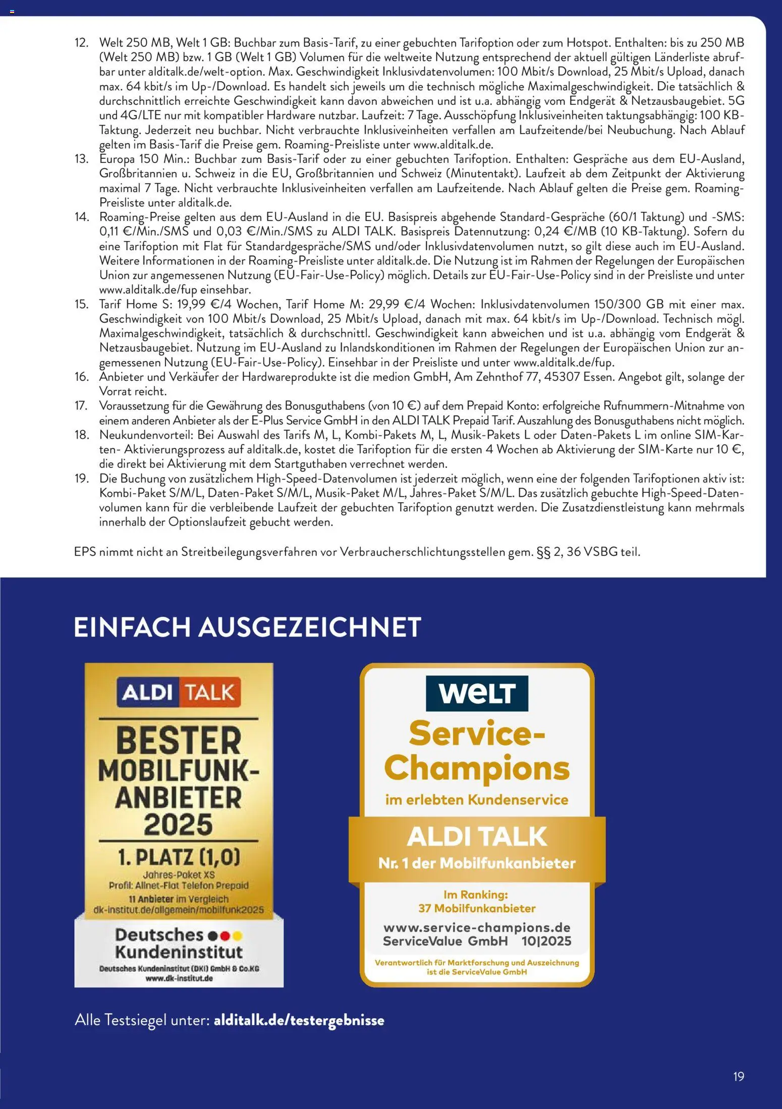 Vorschau von dem Prospekt des Geschäftes Aldi, gültig ab dem 28.01.2026 - Telefon
