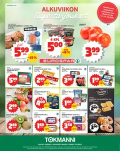 Kaupan Tokmanni Tokmanni Eurospar esikatselu, voimassa 12/10/2026