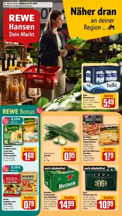 Vorschau von dem Prospekt des Geschäftes Rewe, gültig ab dem 27.07.2026