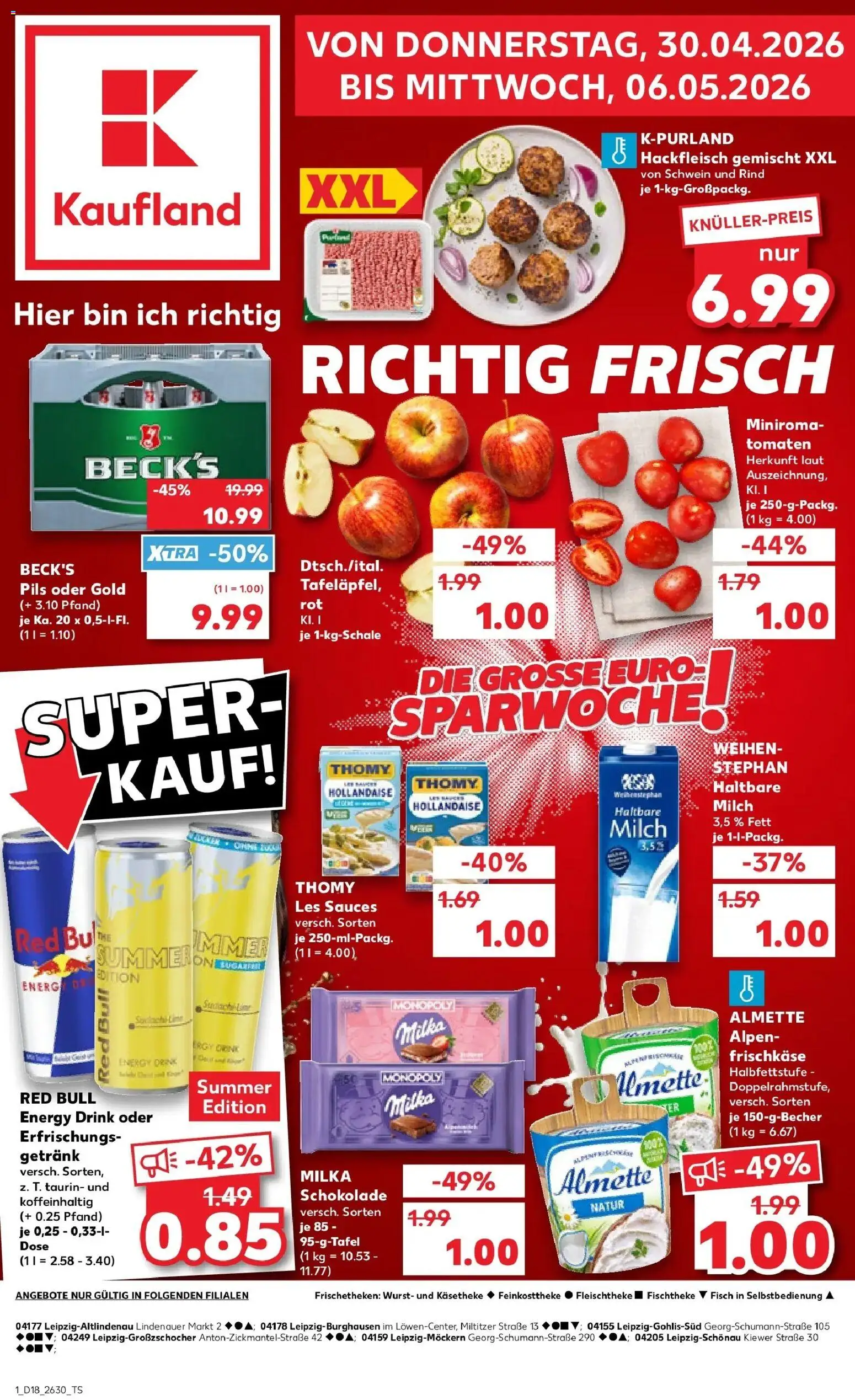 Vorschau von dem Prospekt des Geschäftes Kaufland, gültig ab dem 30.04.2026