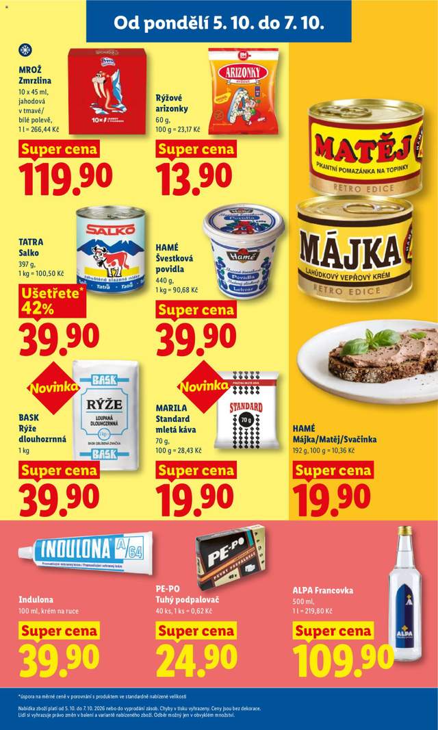 Nový Lidl leták od 05.10.